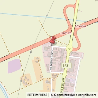 Mappa Via Galileo Galilei, 2, 56042 Collesalvetti, Livorno (Toscana)