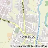 Kaart Ponsacco