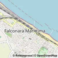Karta Falconara Marittima