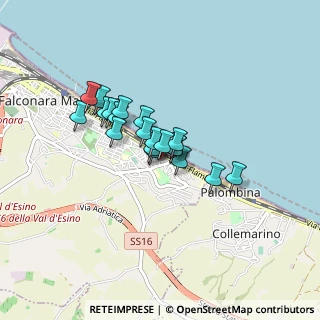 Mappa Via Marche, 60015 Falconara Marittima AN, Italia (0.576)