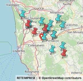 Mappa SP 31, 56040 Crespina Lorenzana PI, Italia (11.75882)