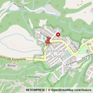 Mappa Localita' Pulicciano, Castelfranco Piandisc?, AR 52026, 52026 Castelfranco di sopra AR, Italia, 52026 San Giovanni Valdarno, Arezzo (Toscana)
