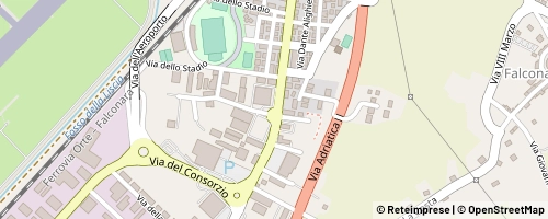 Mappa Falconara Marittima