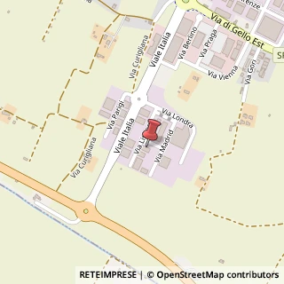 Mappa Via Atene, 56038 Ponsacco, Pisa (Toscana)