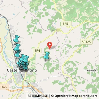 Mappa Via dei Renai, 50051 Castelfiorentino FI, Italia (2.9945)