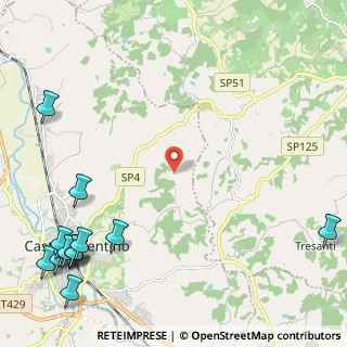 Mappa Via dei Renai, 50051 Castelfiorentino FI, Italia (3.66786)