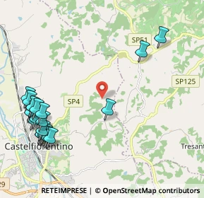 Mappa Via dei Renai, 50051 Castelfiorentino FI, Italia (2.8105)