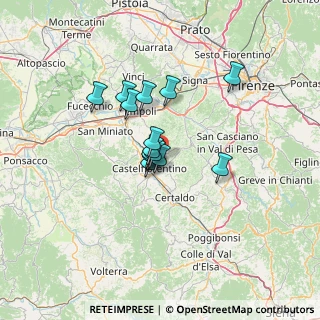 Mappa Via dei Renai, 50051 Castelfiorentino FI, Italia (8.668)