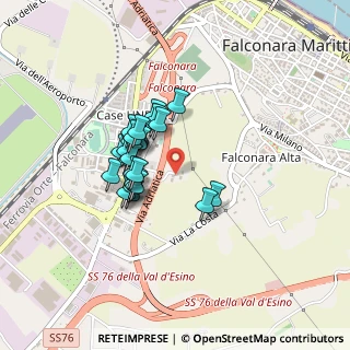 Mappa Via Giovanni Pascoli, 60015 Falconara Marittima AN, Italia (0.31111)