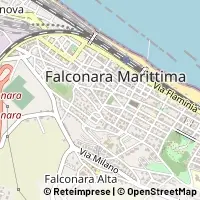지도 Falconara Marittima