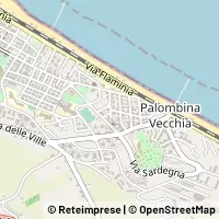 Kaart Falconara Marittima