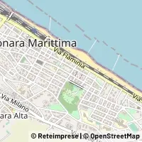 Hartă Falconara Marittima
