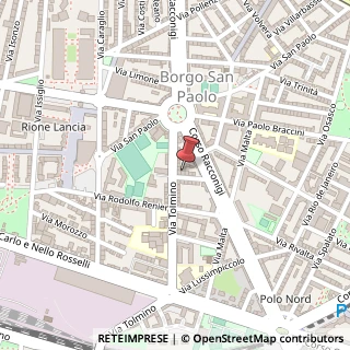 Mappa Via Tolmino, 12, 10141 Torino, Torino (Piemonte)