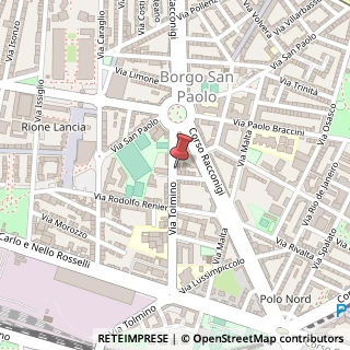 Mappa Via Tolmino, 17, 10141 Torino, Torino (Piemonte)