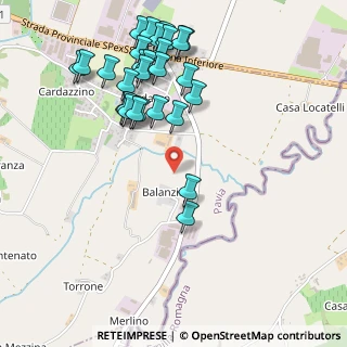 Mappa Via Cavallante, 27040 Bosnasco PV, Italia (0.56357)