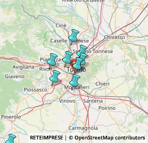 Mappa 10128 Torino TO, Italia (13.19364)