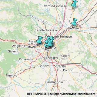 Mappa 10128 Torino TO, Italia (10.57909)