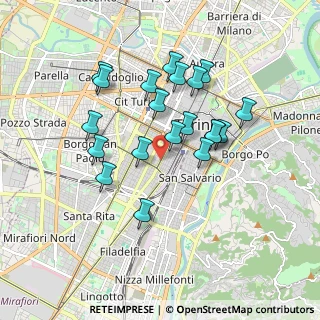 Mappa 10128 Torino TO, Italia (1.6235)