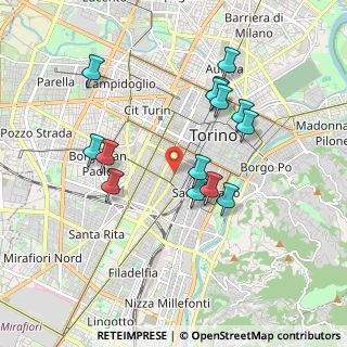 Mappa 10128 Torino TO, Italia (1.76643)