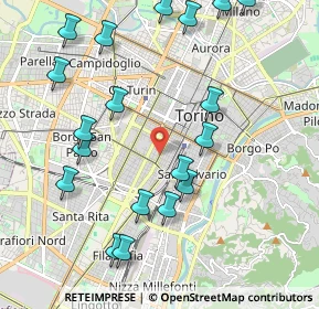 Mappa 10128 Torino TO, Italia (2.38158)