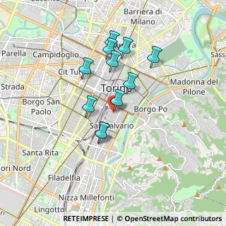 Mappa Via Sant'Anselmo, 10125 Torino TO, Italia (1.49545)
