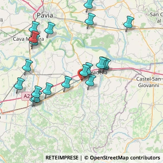 Mappa Via Conte Franco Cella di Rivara, 27043 Broni PV, Italia (9.0205)