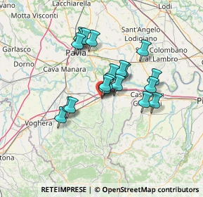 Mappa Via Conte Franco Cella di Rivara, 27043 Broni PV, Italia (11.0175)