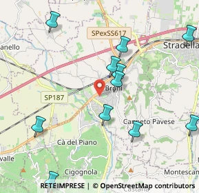 Mappa Via Conte Franco Cella di Rivara, 27043 Broni PV, Italia (2.31727)