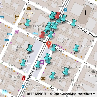 Mappa Piazza Madama Cristina, 10125 Torino TO, Italia (0.06393)