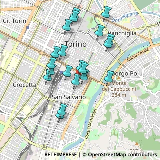 Mappa Piazza Madama Cristina, 10125 Torino TO, Italia (0.886)