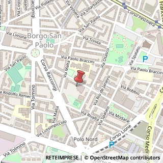 Mappa Via Francesco Millio, 41, 10141 Riva Presso Chieri, Torino (Piemonte)