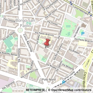 Mappa Via Francesco Millio, 41, 10141 Torino, Torino (Piemonte)