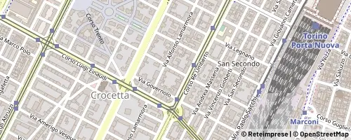 Mappa Turin