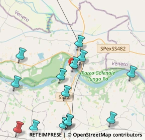Mappa Via Fiera, 46036 Revere MN, Italia (5.20643)