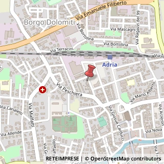 Mappa Via dello Scalo, 53, 45011 Adria, Rovigo (Veneto)