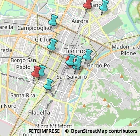 Mappa Via Saluzzo, 10025 Torino TO, Italia (1.64909)