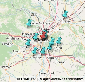 Mappa Via Saluzzo, 10025 Torino TO, Italia (8.05929)