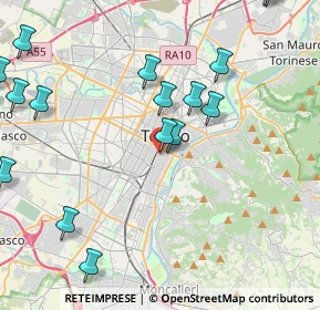 Mappa Via Saluzzo, 10025 Torino TO, Italia (5.9645)