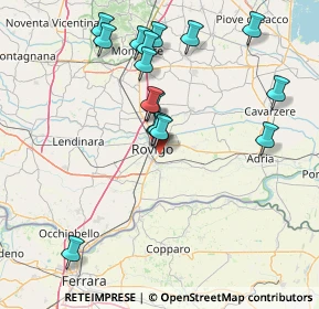Mappa Via Concilio Vaticano II, 45100 Rovigo RO, Italia (15.92938)