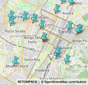 Mappa Via Pigafetta, 10129 Torino TO, Italia (2.5825)