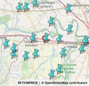 Mappa Via Po, 29010 Sarmato PC, Italia (10.3035)