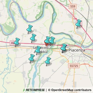Mappa Via Trento, 29010 Calendasco PC, Italia (3.37364)