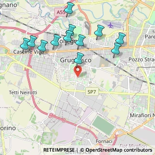 Mappa Via Giuseppe Antonio Cotta, 10095 Grugliasco TO, Italia (2.30833)