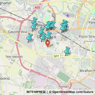 Mappa Via Giuseppe Antonio Cotta, 10095 Grugliasco TO, Italia (1.64786)