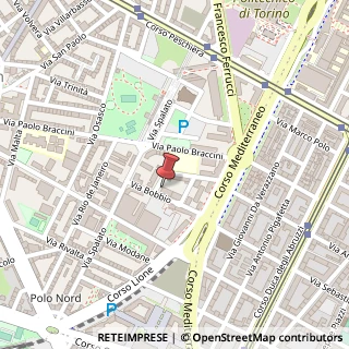Mappa Via Bobbio, 14, 10141 Torino, Torino (Piemonte)