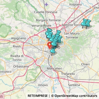 Mappa Via Marco Polo, 10129 Torino TO, Italia (4.61667)