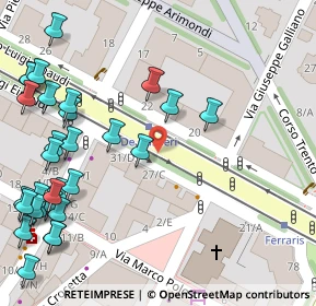 Mappa Corso Luigi Einaudi, 10100 Torino TO, Italia (0.08333)