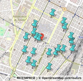 Mappa Corso Luigi Einaudi, 10100 Torino TO, Italia (0.5045)