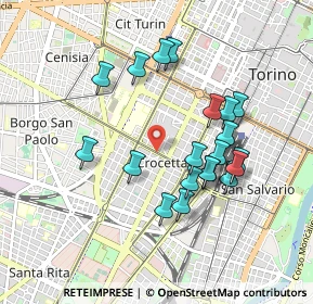 Mappa Corso Luigi Einaudi, 10100 Torino TO, Italia (0.8545)