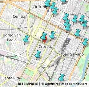 Mappa Corso Luigi Einaudi, 10100 Torino TO, Italia (1.3375)